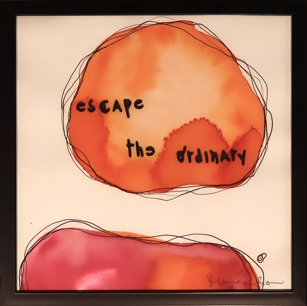 Quadro "Escape The ordinary"