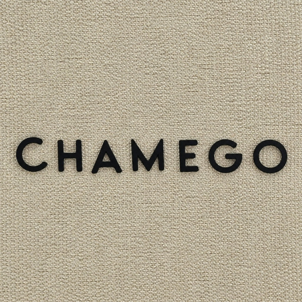 Chamego | Quadro com Letras 3D