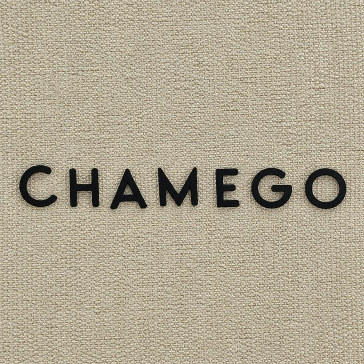Chamego | Quadro com Letras 3D