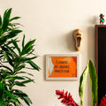 O essencial | Quadro com Letras 3D