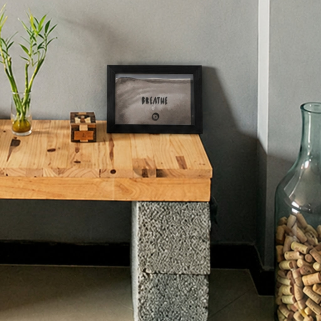Breathe | Quadro com Letras 3D