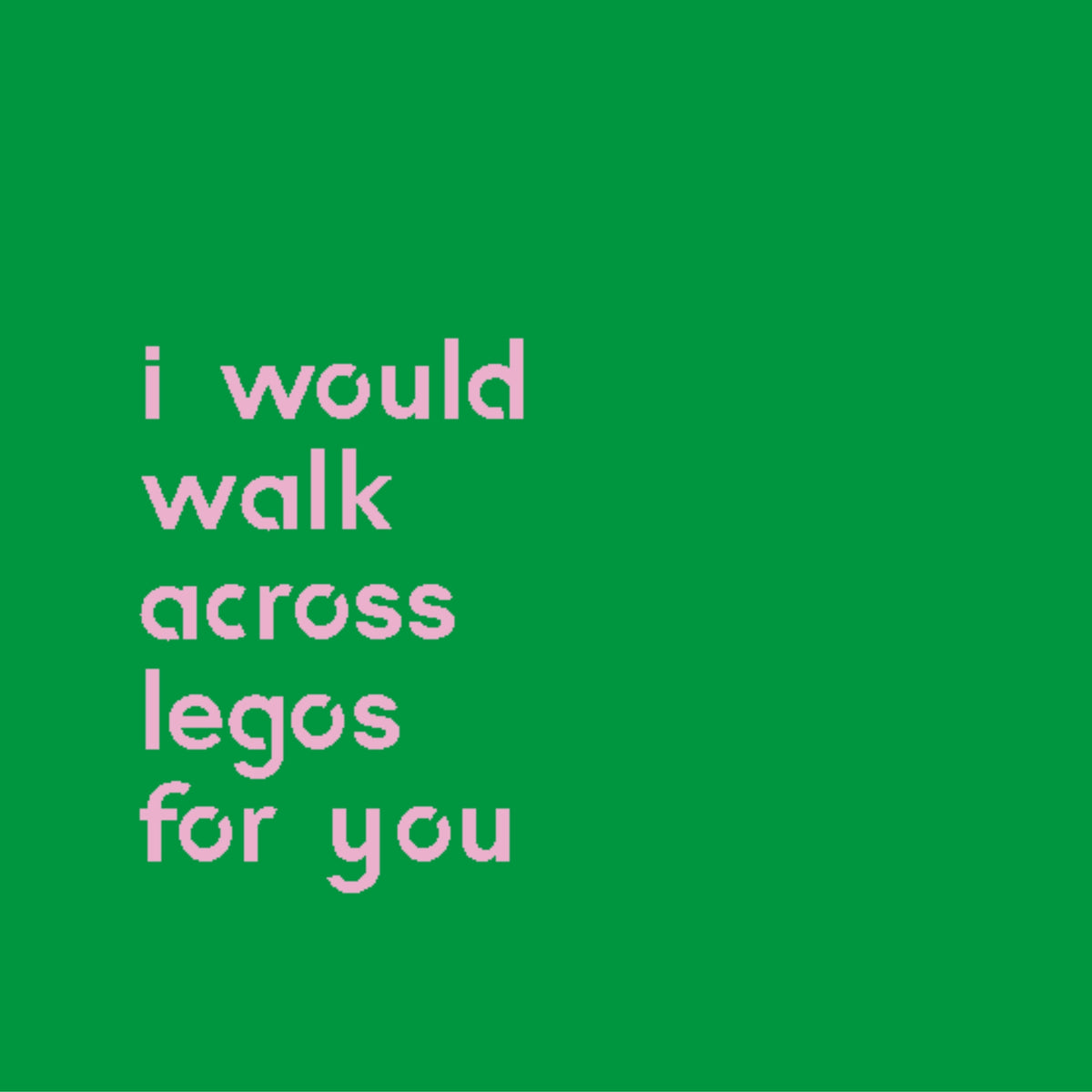 Legos | Quadro com Letras 3D