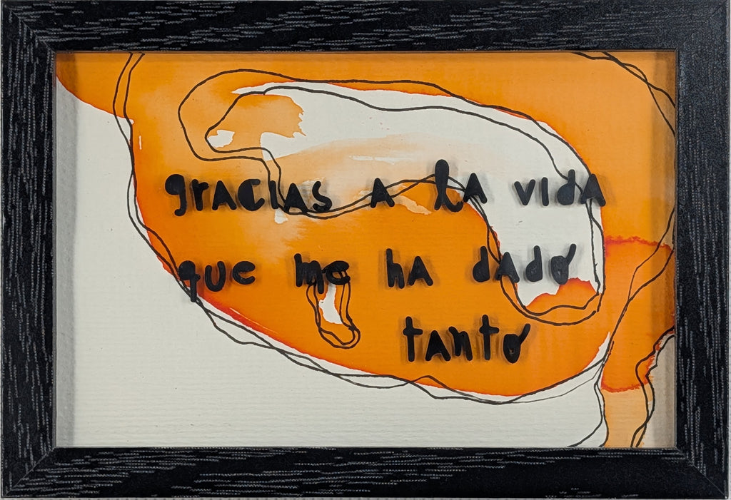 Quadro "Gracias a la vida"