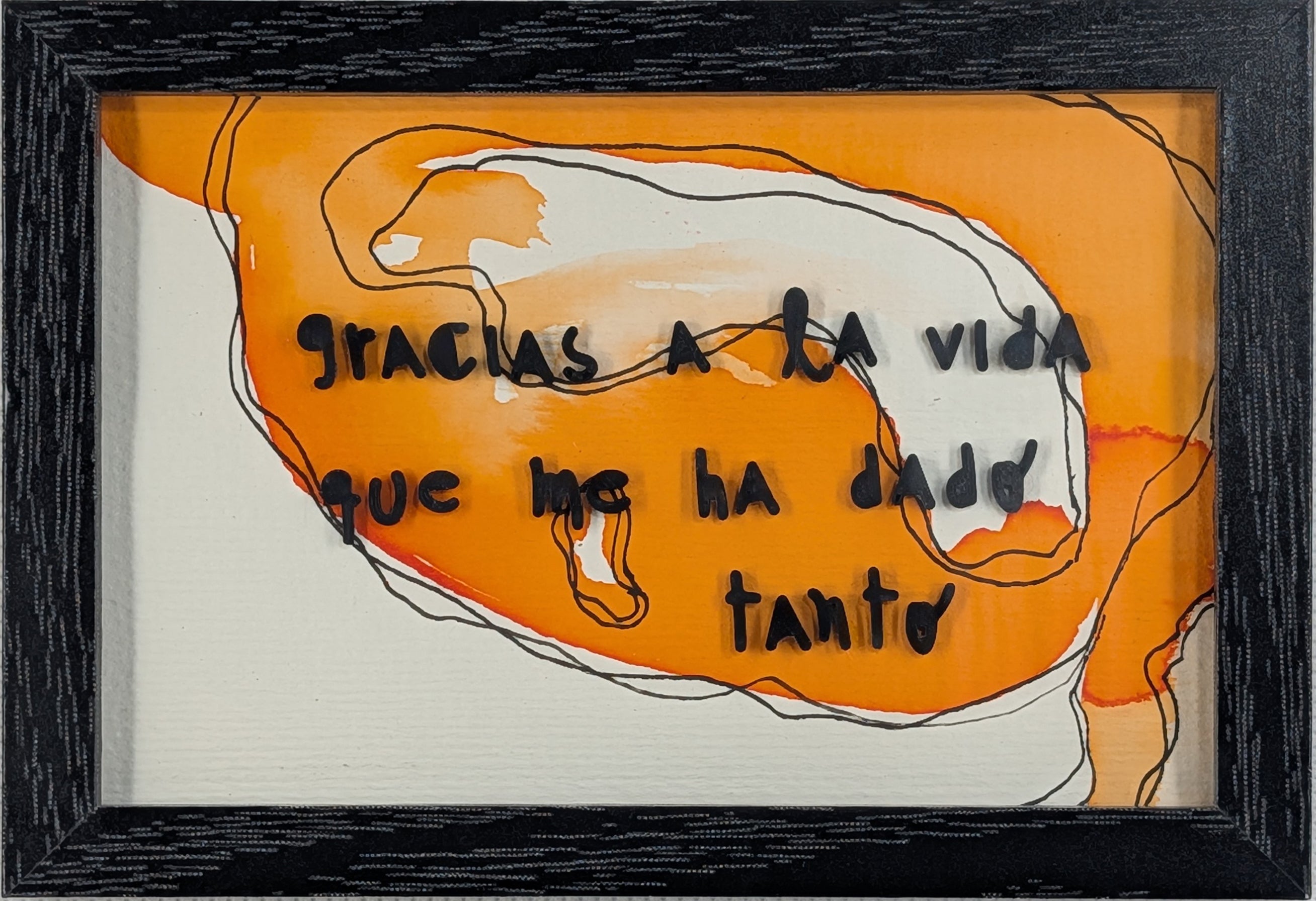 Quadro "Gracias a la vida"