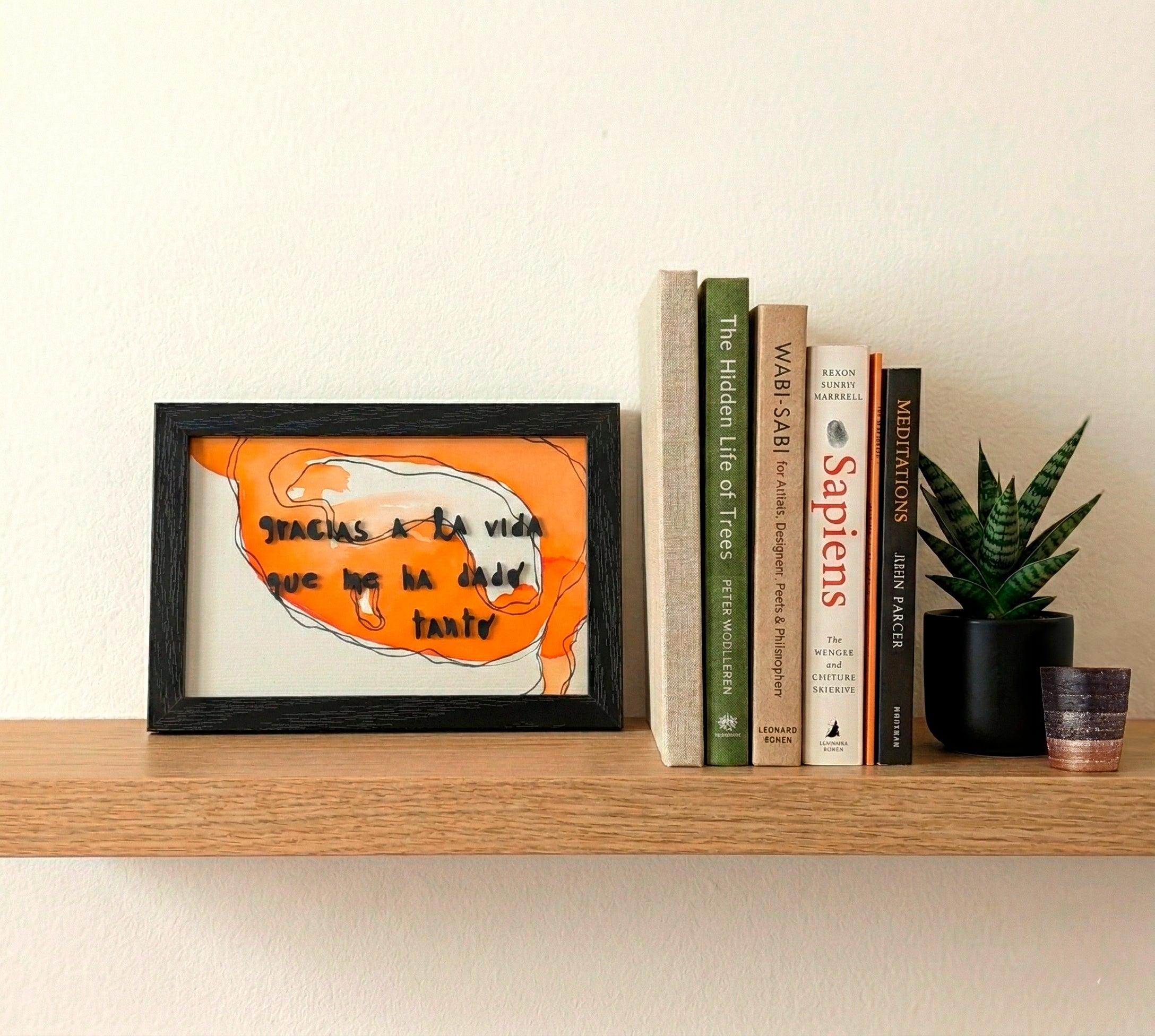 Quadro "Gracias a la vida"