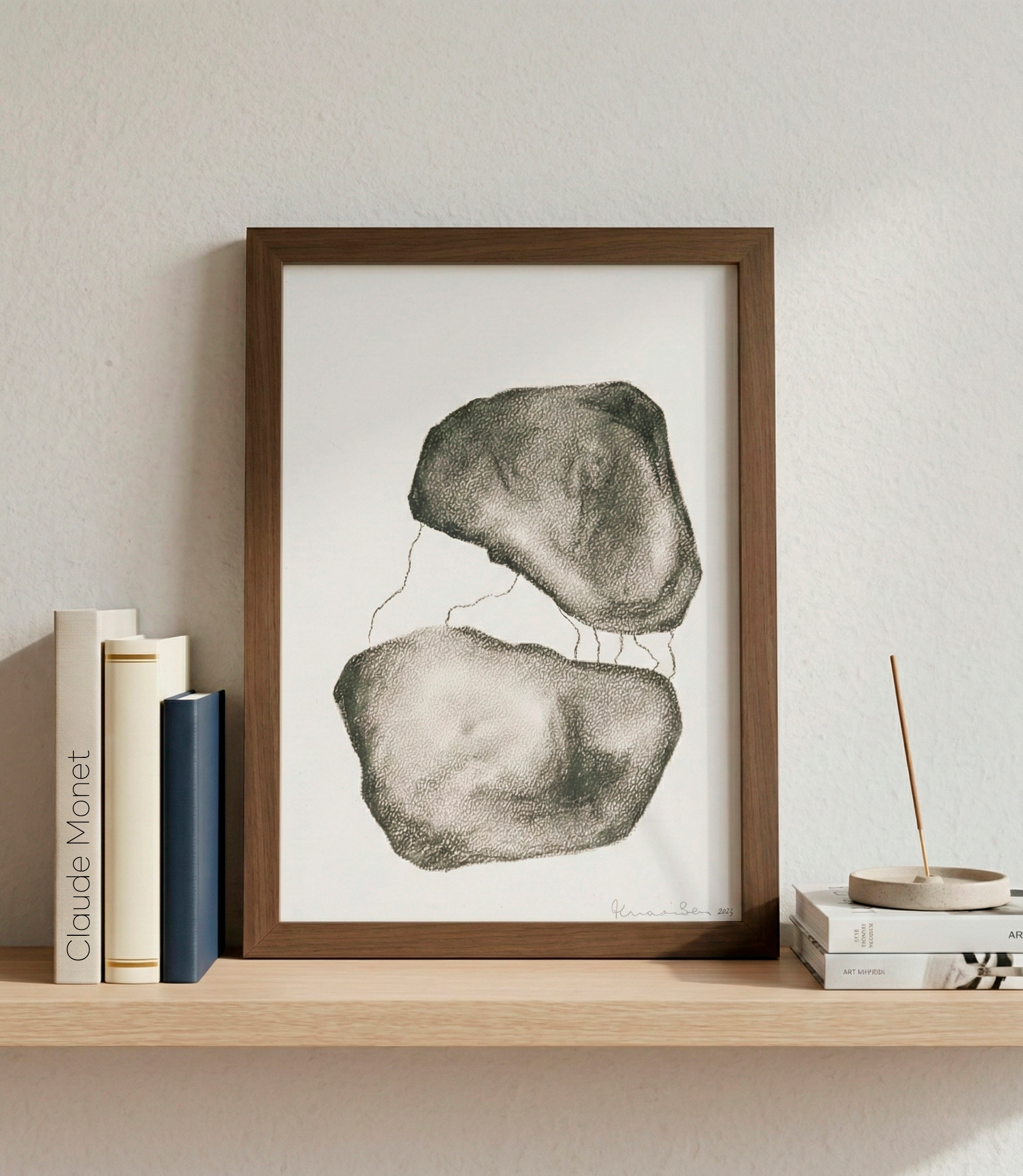 Quadro "Grandeza em equilíbrio"