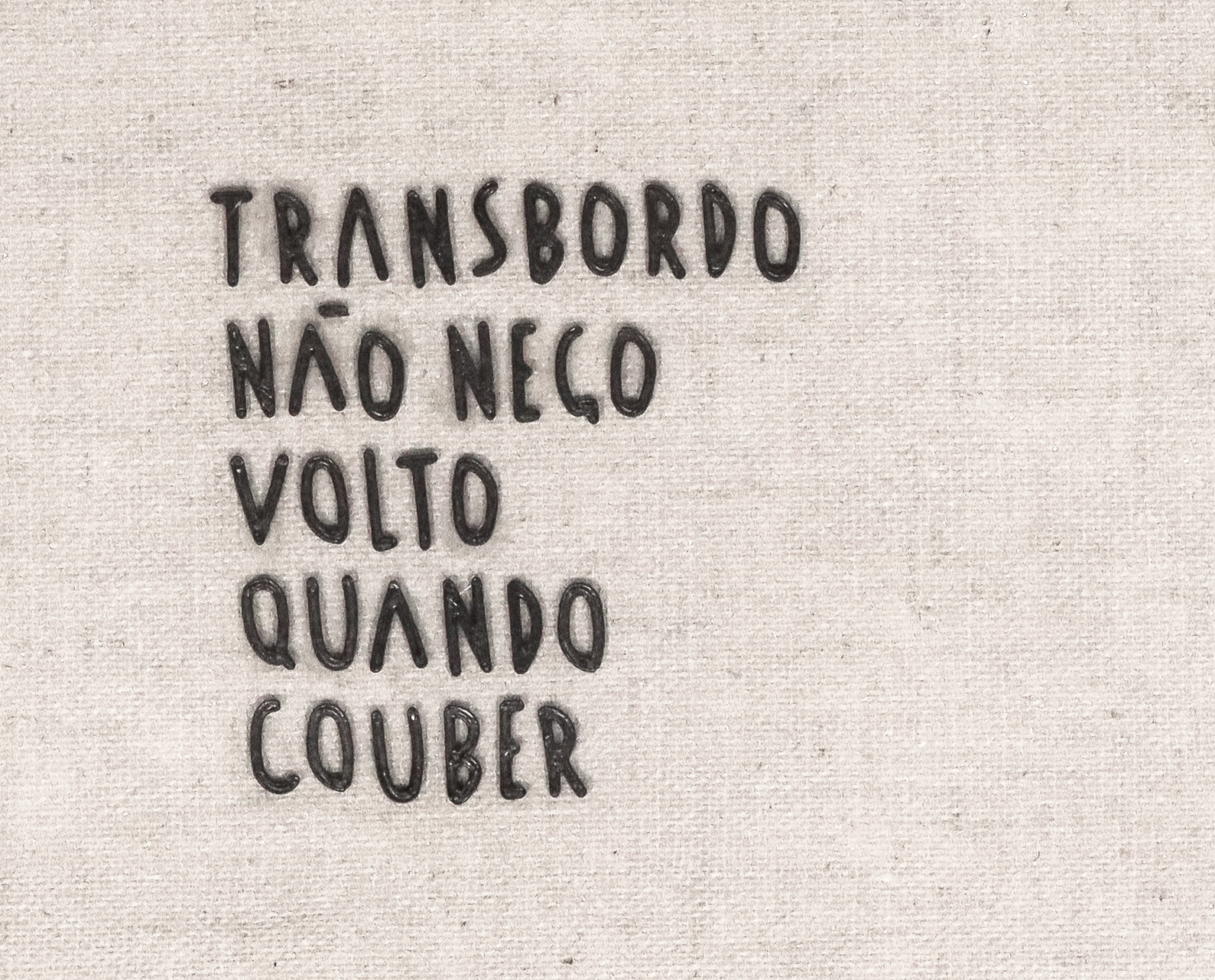 Quadro "Transbordo"