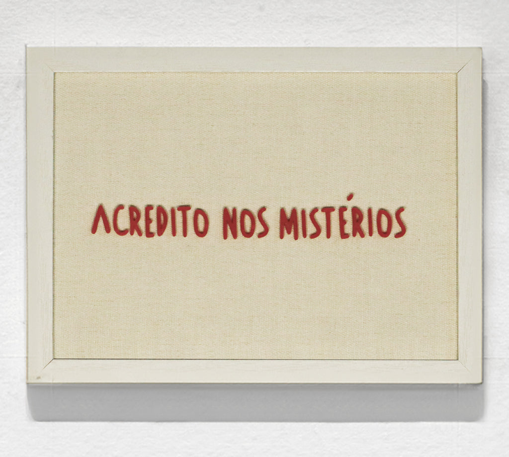 Quadro "Acredito nos mistérios"