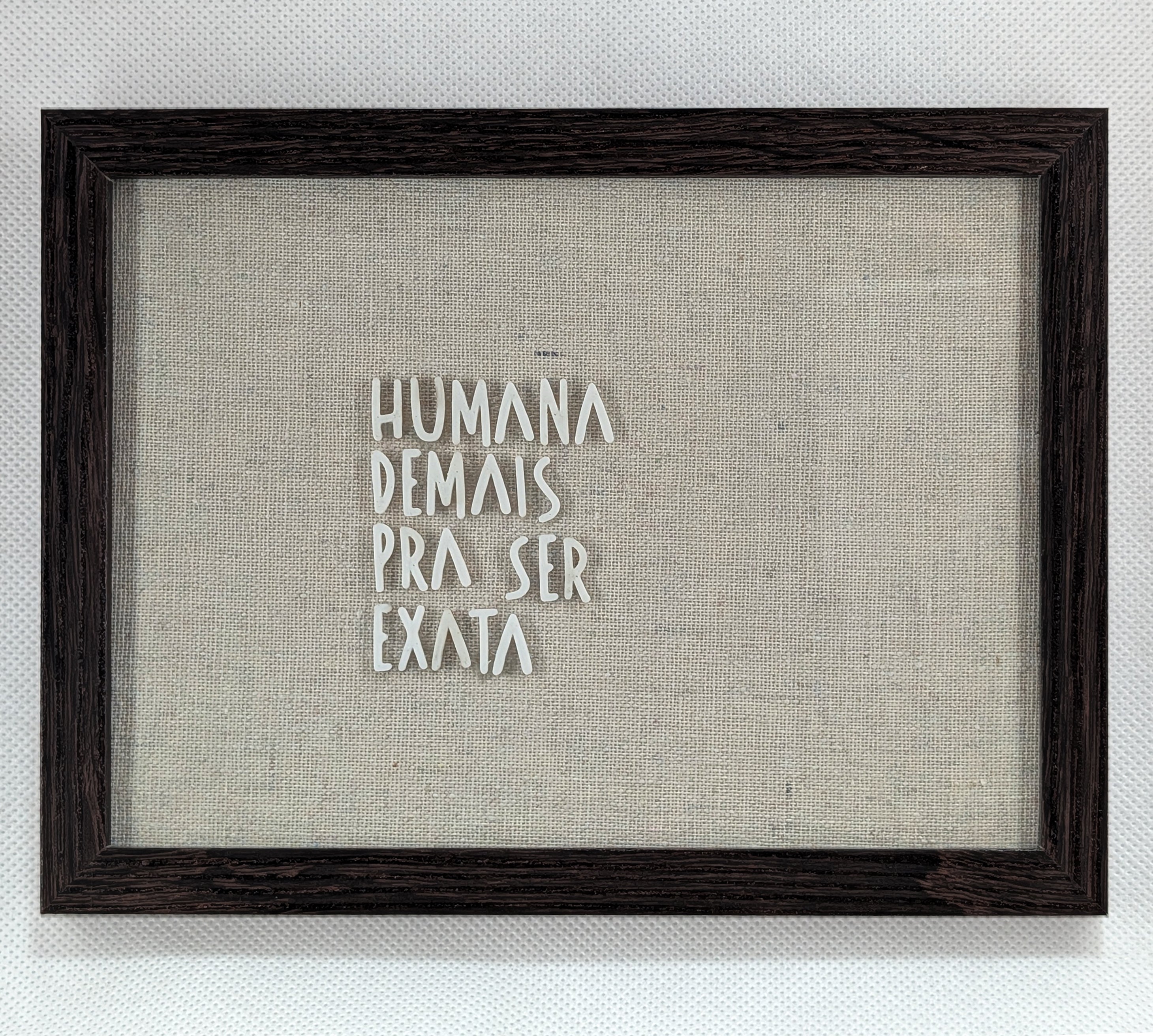 Quadro "Humana demais pra ser exata"