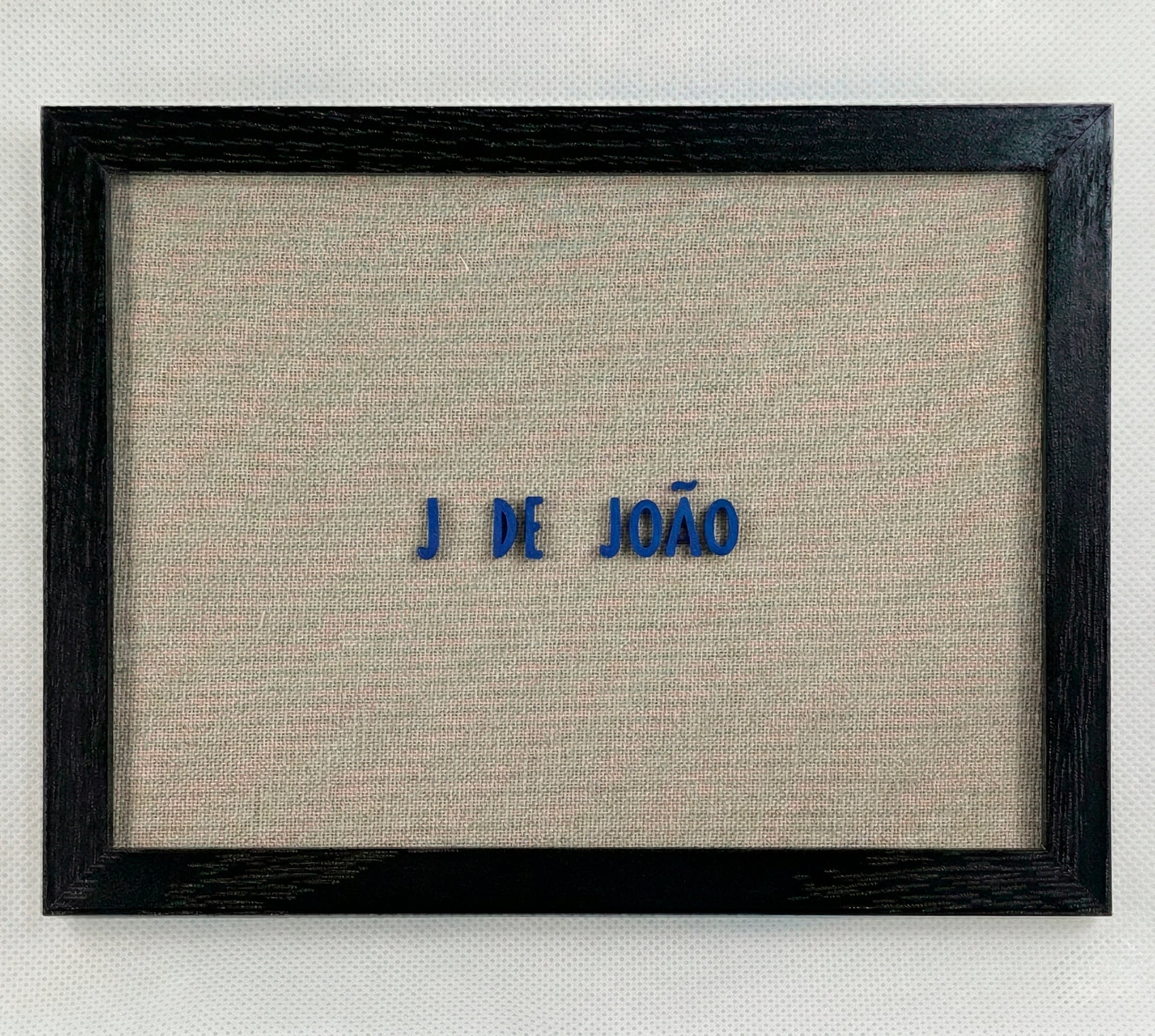 Quadro "J de João"