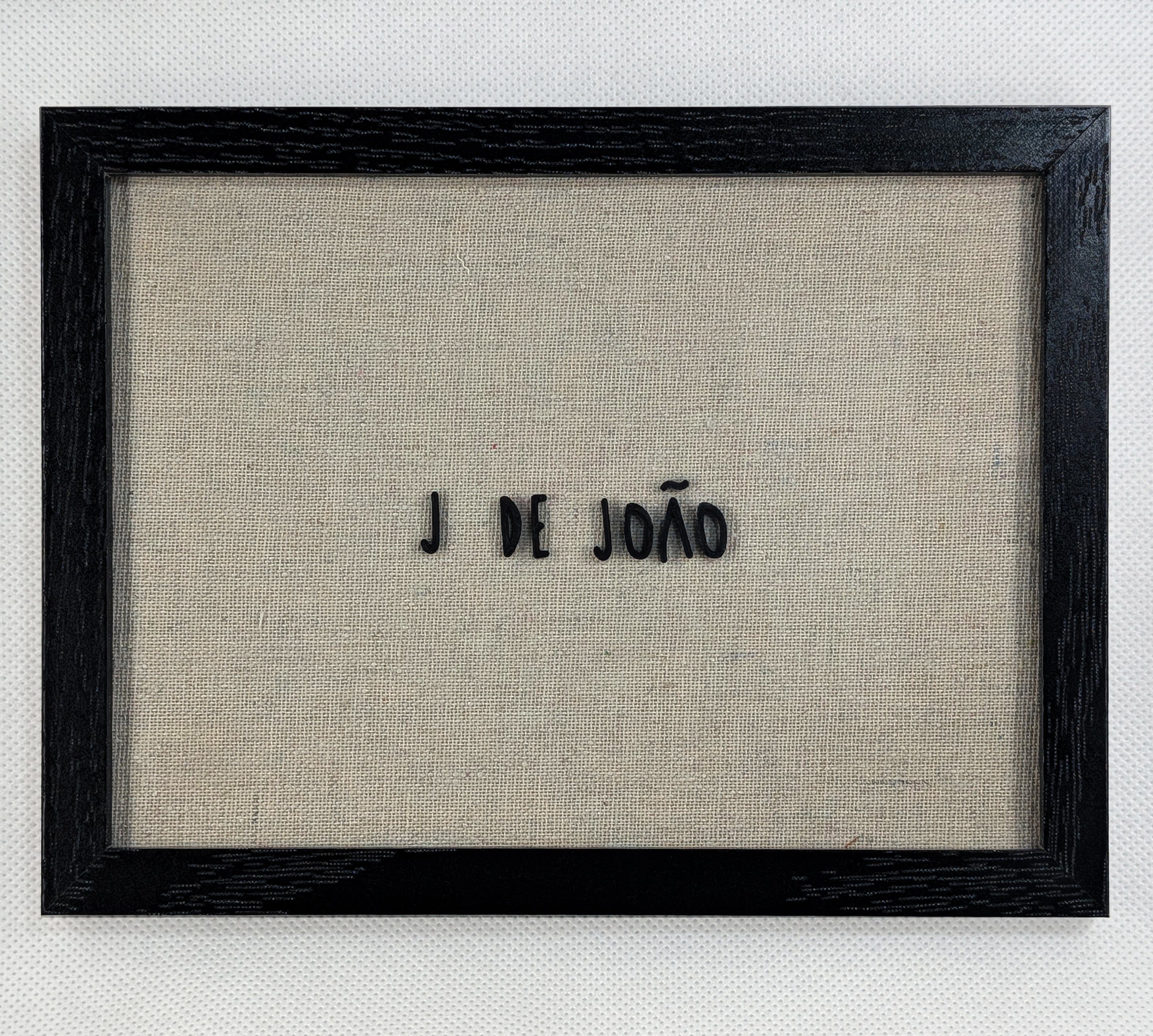 Quadro "J de João"