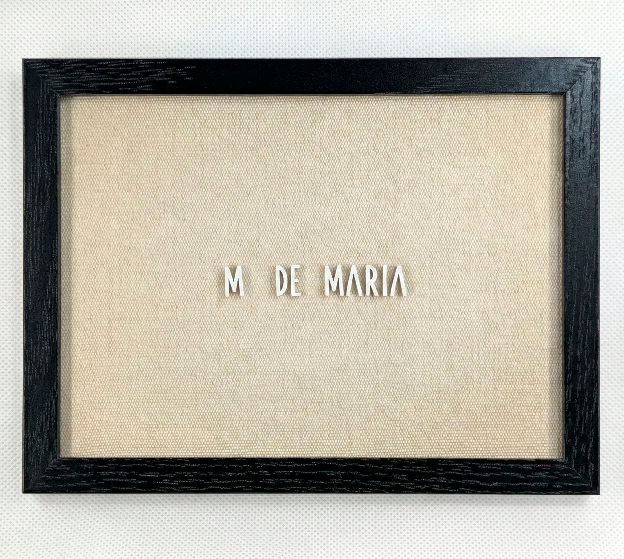 Quadro "M de Maria"