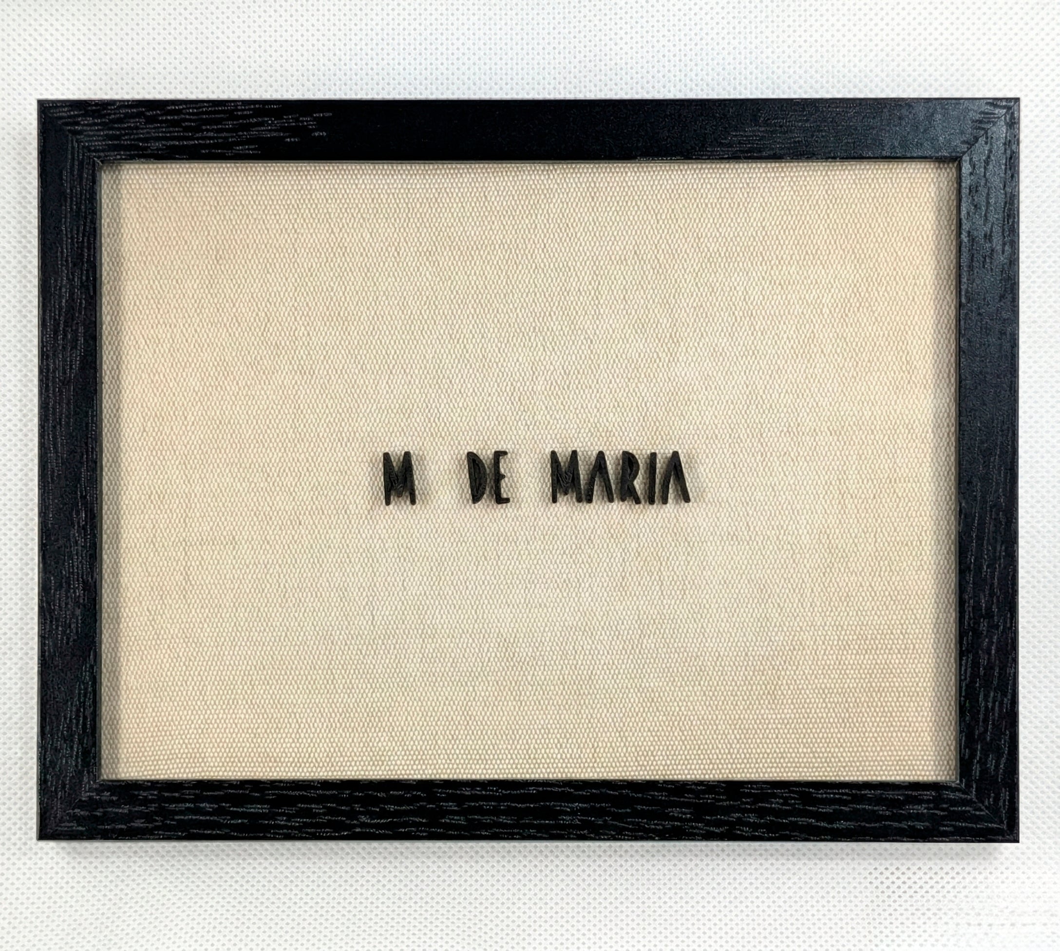 Quadro "M de Maria"