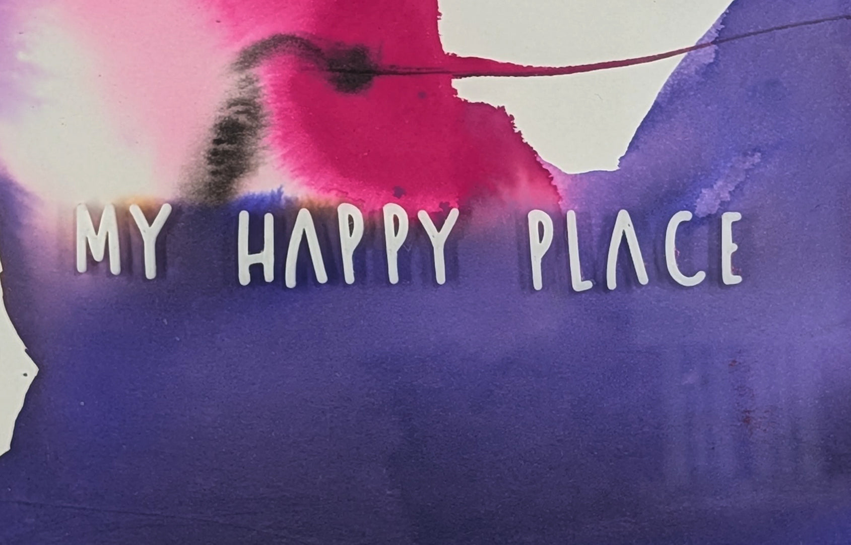 Quadro "My happy place"